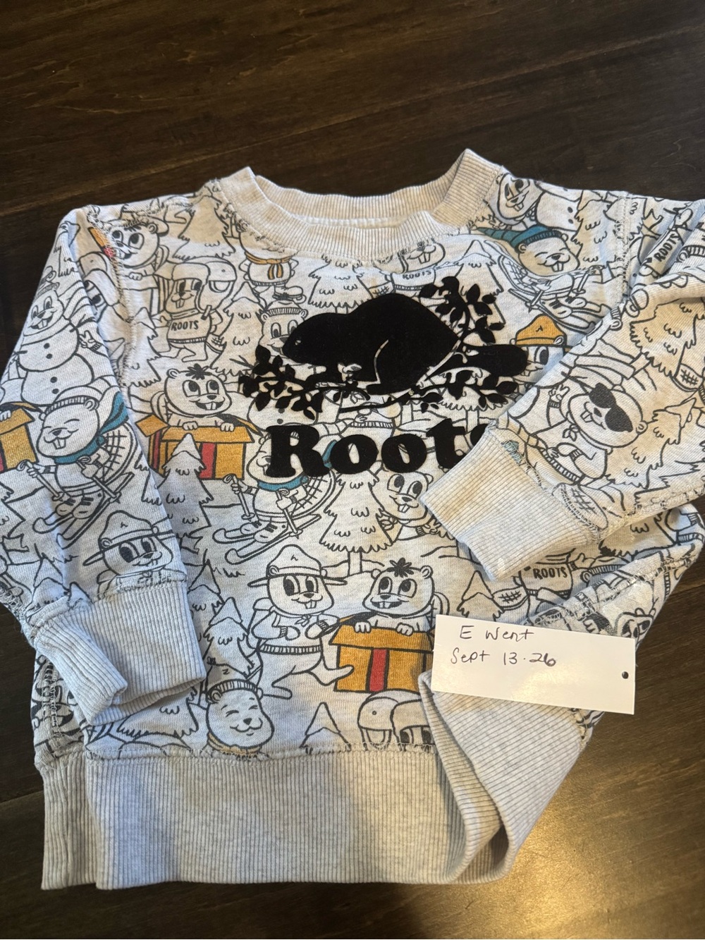 Roots sweater